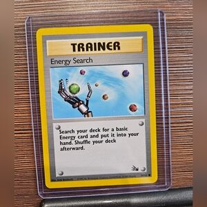 Energy Search Trainer Card